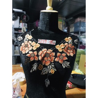 Cổ thêu cao cấp mã c239