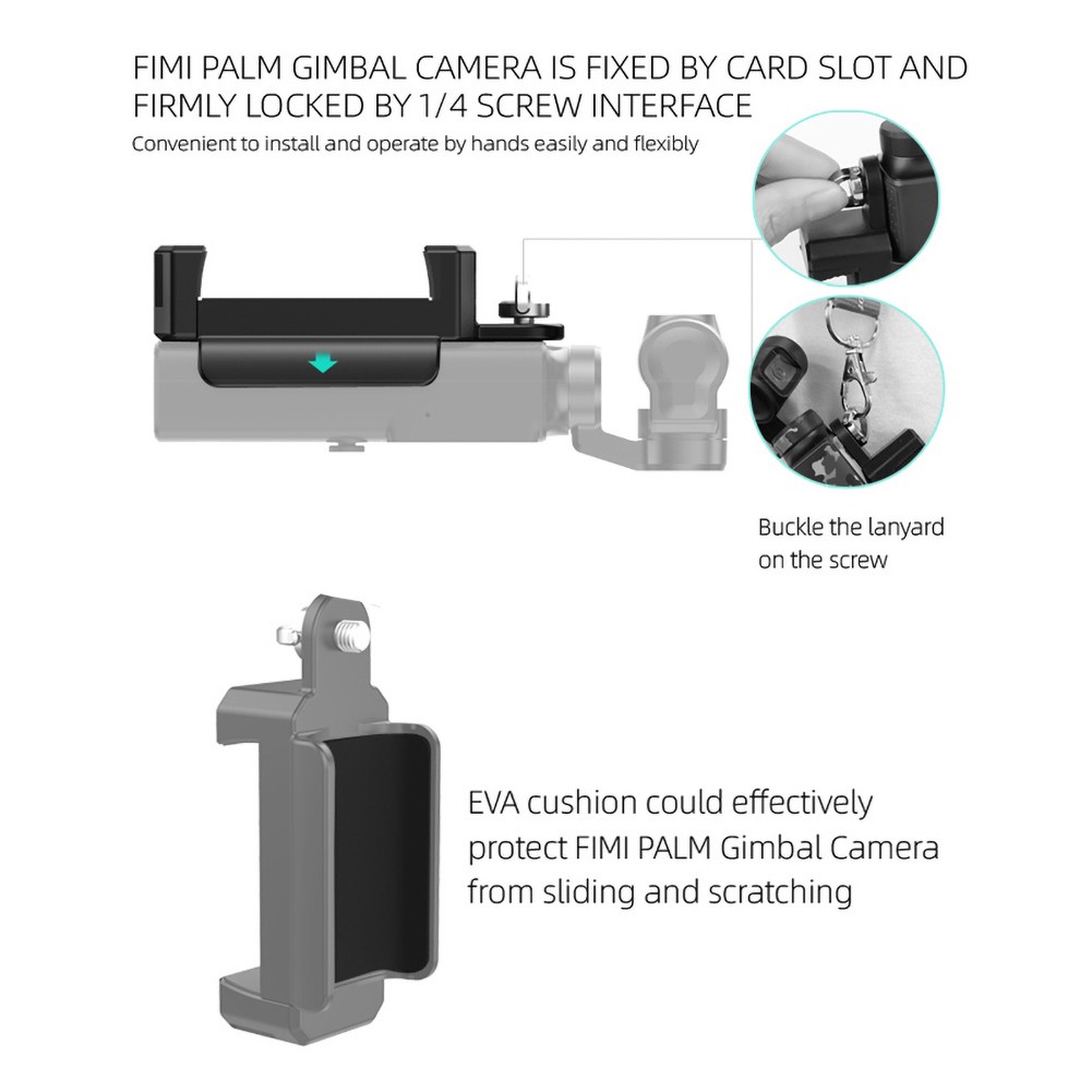 Bộ Chuyển Đổi Kẹp Điện Thoại + Gậy Selfie Cho Fimi Palm