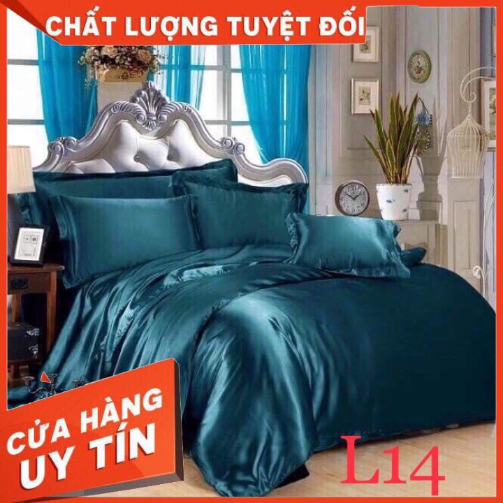 Bộ chăn ga phi lụa
