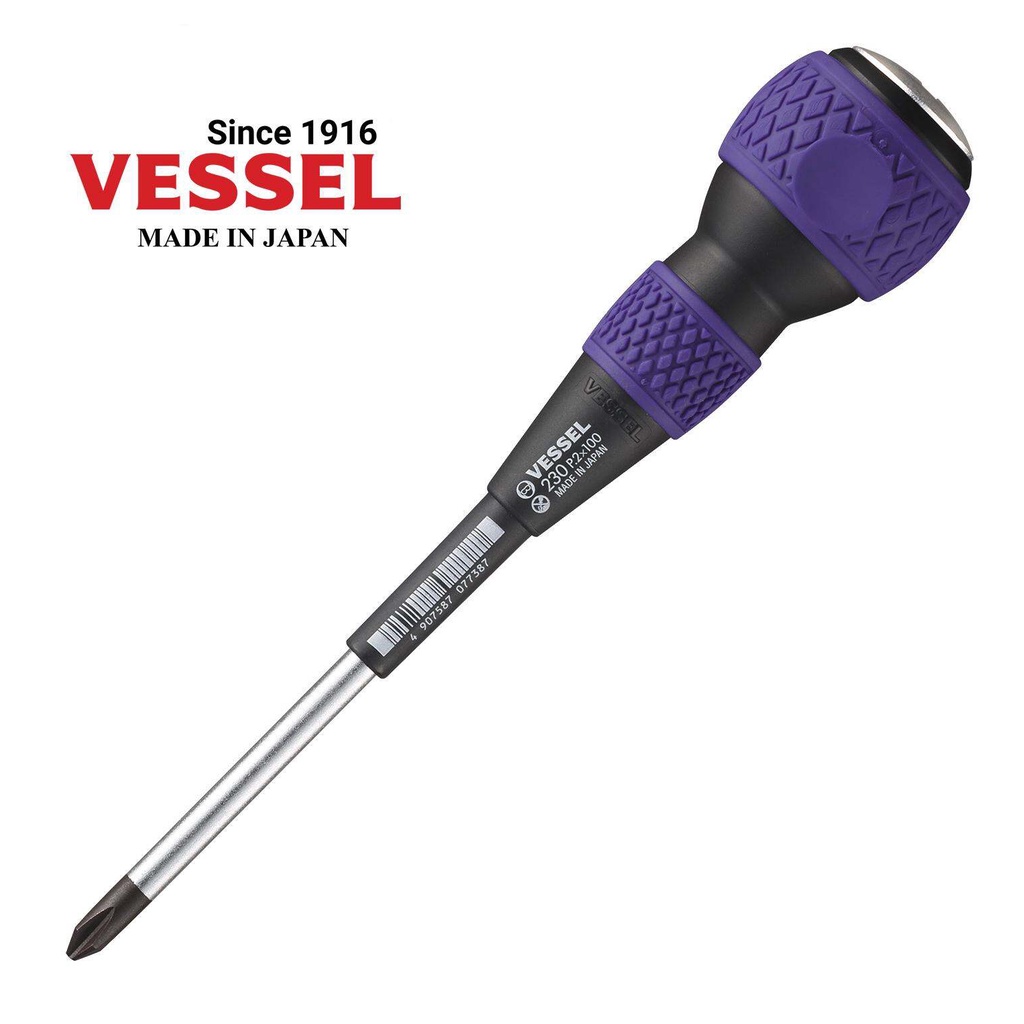 Tô Vít Đóng Vessel No.230 loại dài 2 cạnh 4 cạnh Cao Cấp Sản Xuất Tại Nhật Hàng Chính Hãng | Mezoha