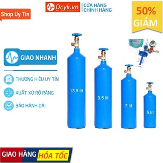 ✅ [CHỈ GIAO HCM] [BÌNH MỚI] Bình Oxy Y Tế Dành Cho Người Bệnh Cần Thở Oxi Tại Nhà - DCYK0525