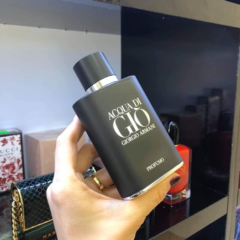 Nước hoa nam GI0 ĐEN 100ml 🖤 Tự tin cuốn hút | Thế Giới Skin Care