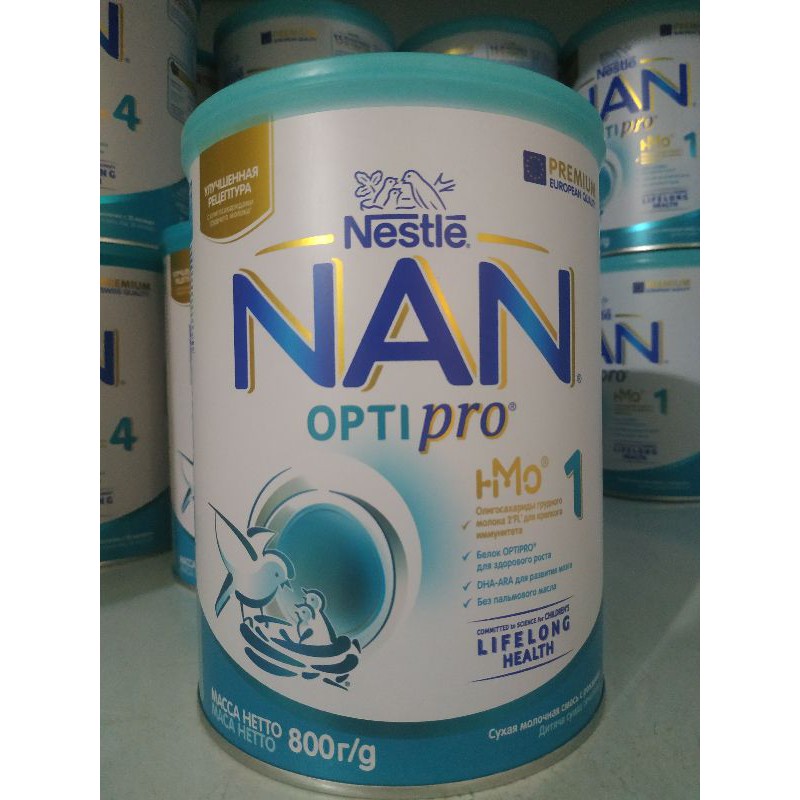 Sữa NAN Opti Pro No.1,4 hỗ trợ tiêu hoá hàng nội địa Nga