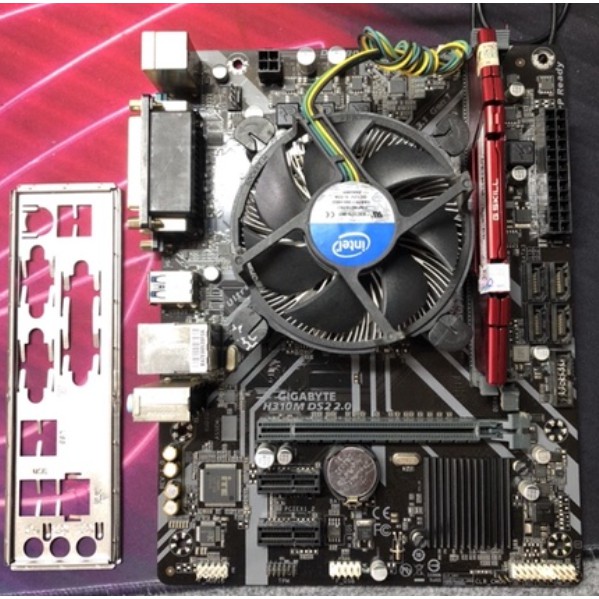 Combo I3 8100 + Main Giga H310 + Ram 8G