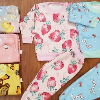 Combo 4 bo nỉ bông +1 bộ cotton giấy
