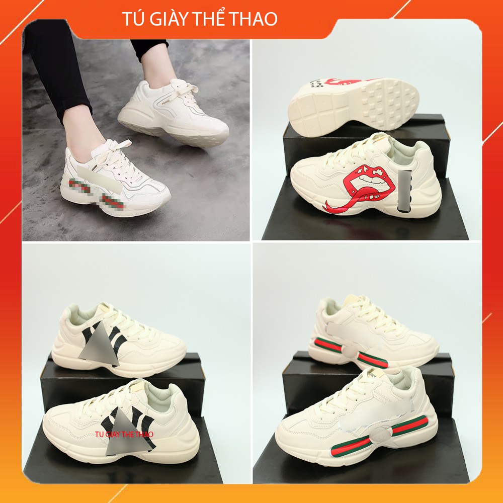 [Mã WAMT2405 giảm 10K đơn 0K] [ GU01 Bảo Hành 12 Tháng] Giày Thể Thao Sneaker Nam Nữ Guc Dáng Cao Cá Tính