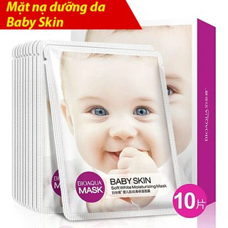 Mặt nạ, mặt nạ dưỡng da Baby skin Bioaqua cao cấp LẺ MIẾNG nội địa Trung CHÍNH HÃNG