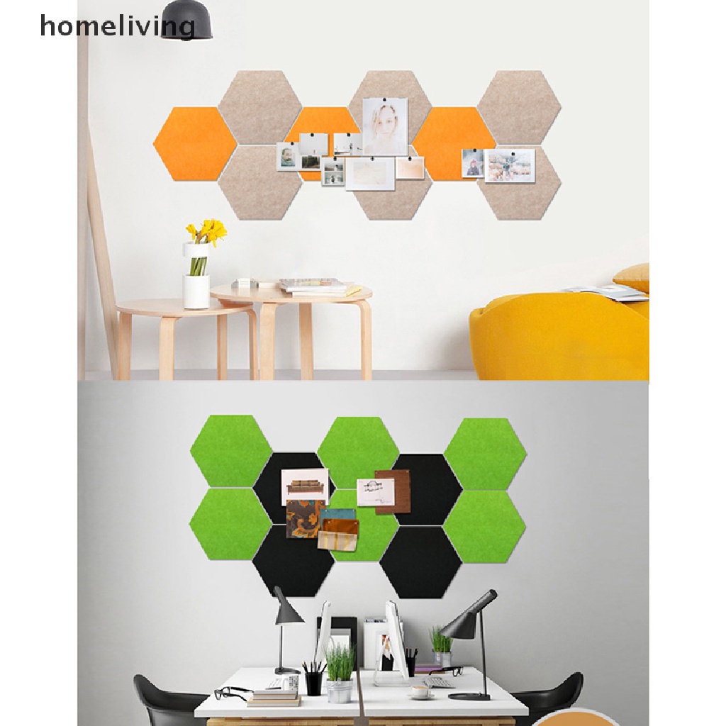 Miếng Dán Tường Trang Trí Nội Thất Hình Lục Giác
