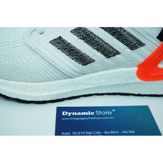 Giày Ultra Boost 2020 Cloud White And Coral Shoes