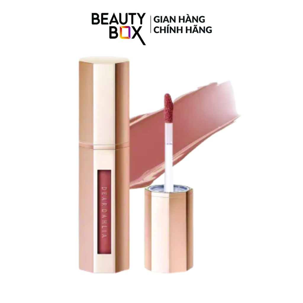 Son Kem Lì Mịn Dear Dahlia Sensuous Matte Lip Suit Delicate Liquid Lipstick 4Ml