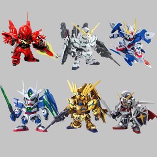 Gundam SD/BB Raiser Zero Unicorn Warrior Sinanju Wing Kshatriya Seven Sword Age Legend Knight Legilis Mô hình nhựa