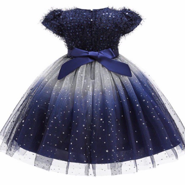 Đầm Công Chúa Cao Cấp TiNa’s House: Đính Sepuins vs Chân Váy Xoè Chuyển Màu... Cho Bé Từ 03-10 Tuổi (Hàng 05,06 Lớp).