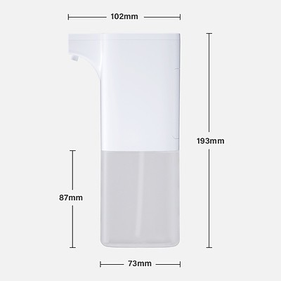 Bình Xịt Xà Phòng Rửa Tay Tự Động Cảm Biến Hồng Ngoại , Kèm 1 Cục Xà Bông Tạo Bọt