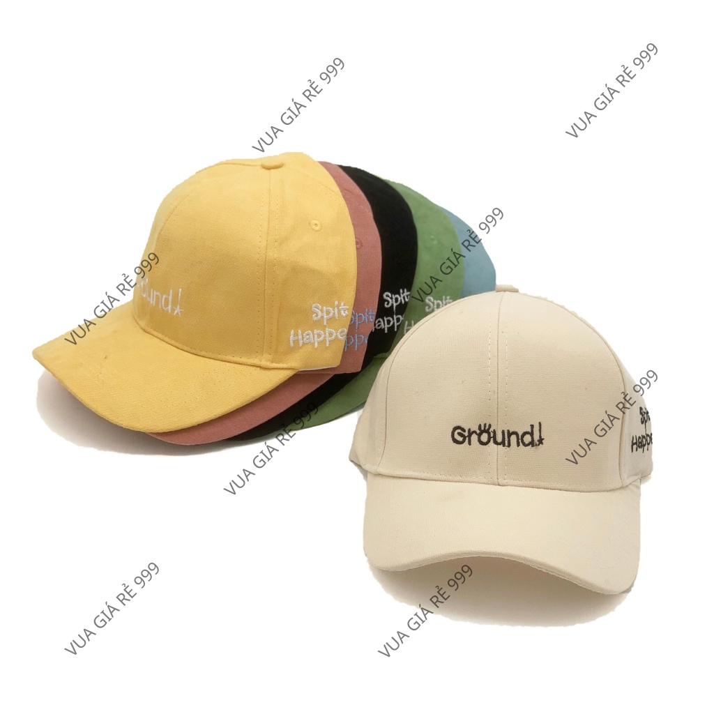 Mũ lưỡi trai nhung mịn thêu chữ Memorie , Nón kết phong cách Ulzzang form unisex nam nữ M03