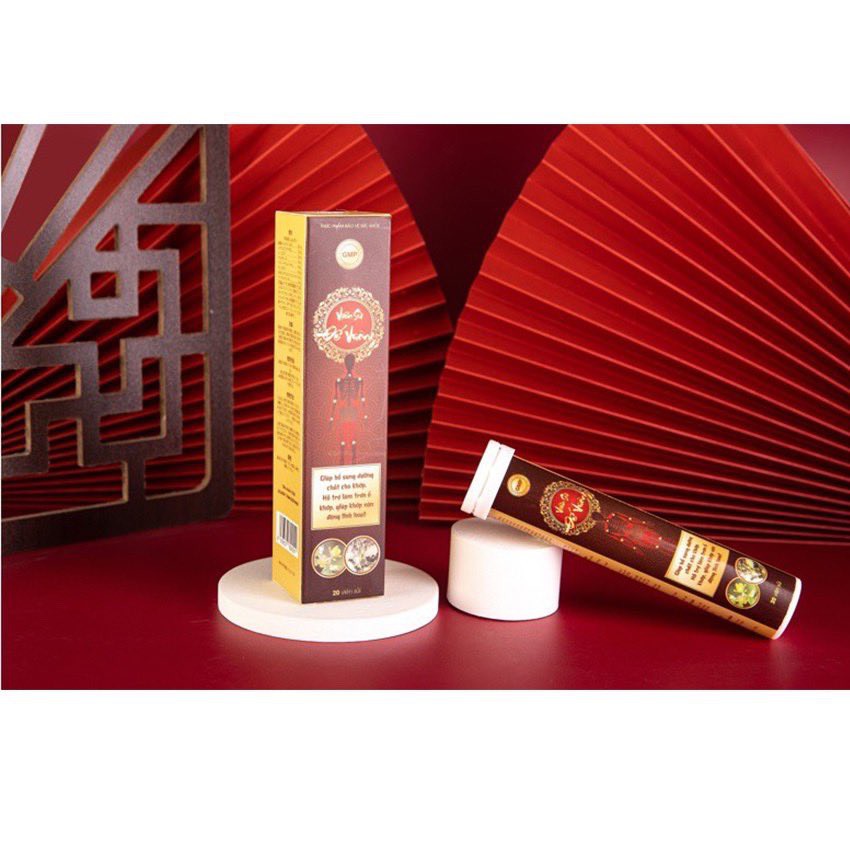 Viên Sủi Đế Vương hỗ trợ giảm đau nhức khớp, tuýp 20 viên – Health Pharmacy