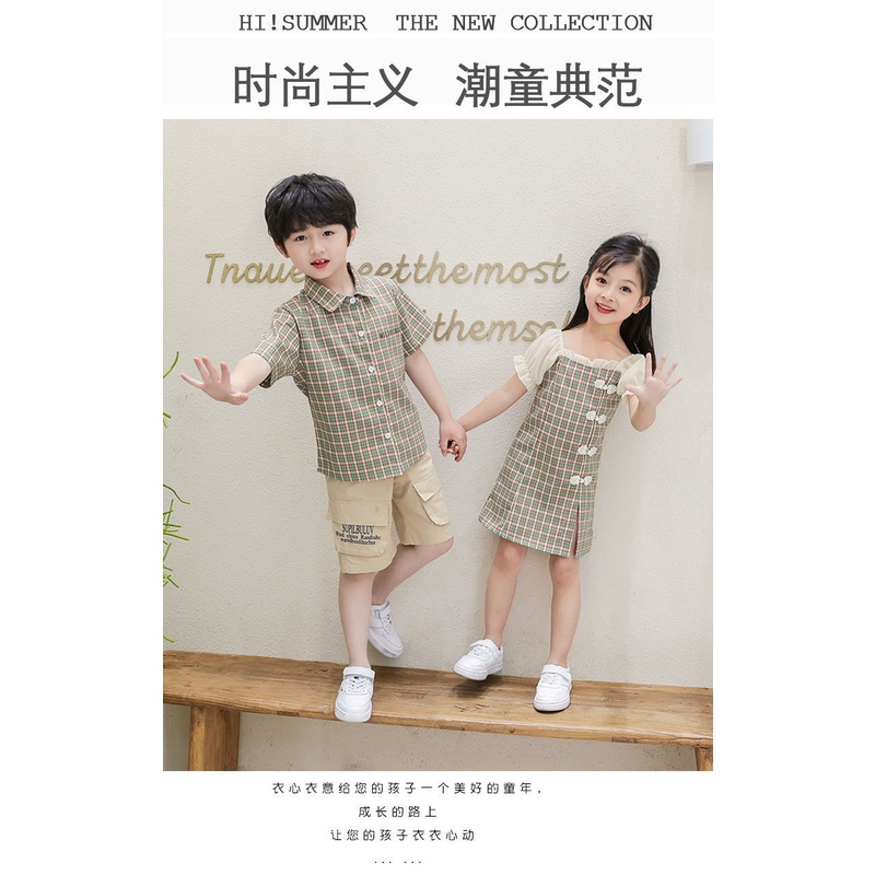 Bộ Trang Phục Biểu Diễn Mẫu Giáo Thiết Kế Mới Thời Trang Mùa Hè Dành Cho Cả Gia Đình 2022