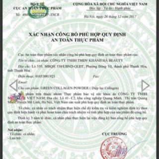 DIỆP LỤC COLLAGEN (green collagen power)