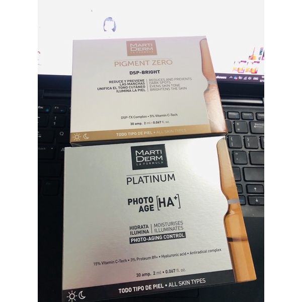 [Bill Authentic] (ỐNG LẺ) Tinh chất Martiderm Photo Age HA/ DSP-Bright/ Night Renew | BigBuy360 - bigbuy360.vn