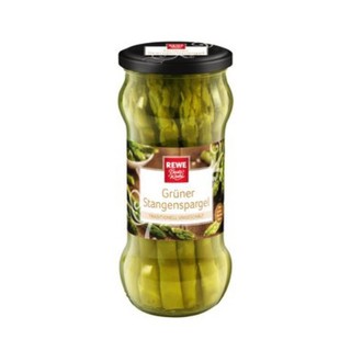 Măng Tây Xanh Đóng Hộp hiệu Rewe Green hộp 330gr