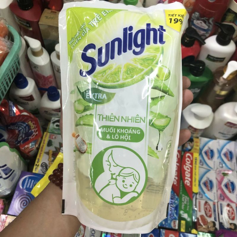 nước rửa chén bát Sunlight thiên nhiên  200g