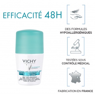 LĂN KHỬ MÙI VICHY 50ML HÀNG MỸ CHAI MÀU XANH VÀ ĐỎ