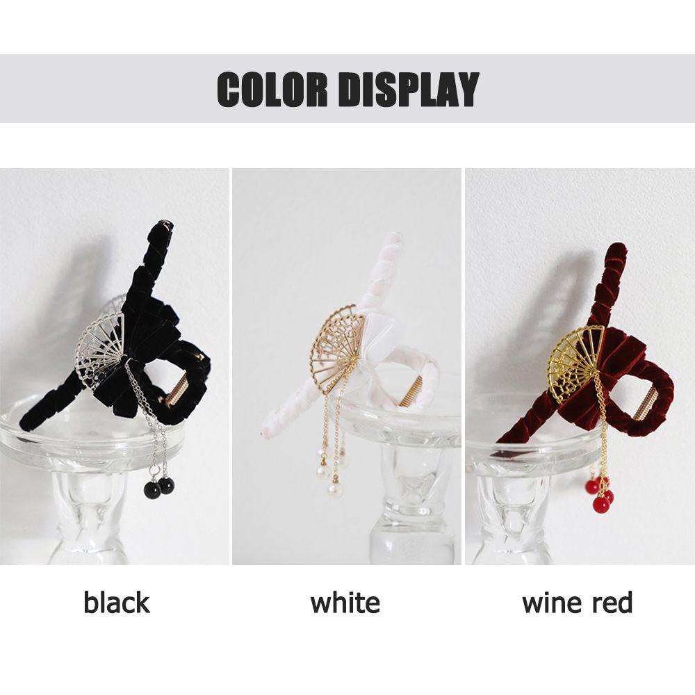 Kẹp Tóc Tua Rua Hình Bướm