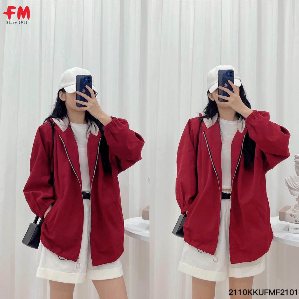 Áo Khoác Nhung Tăm Nữ Form Rộng Oversize Chống Nắng 2 Lớp Dễ Thương thời trang ulzzang 206240052