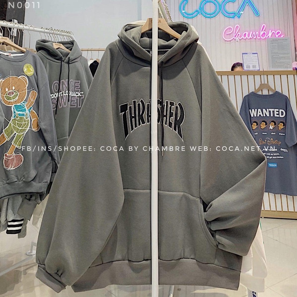 Áo Hoodie Nỉ Thr Chất Nỉ Cotton Bao Đẹp Samsam4896 | BigBuy360 - bigbuy360.vn