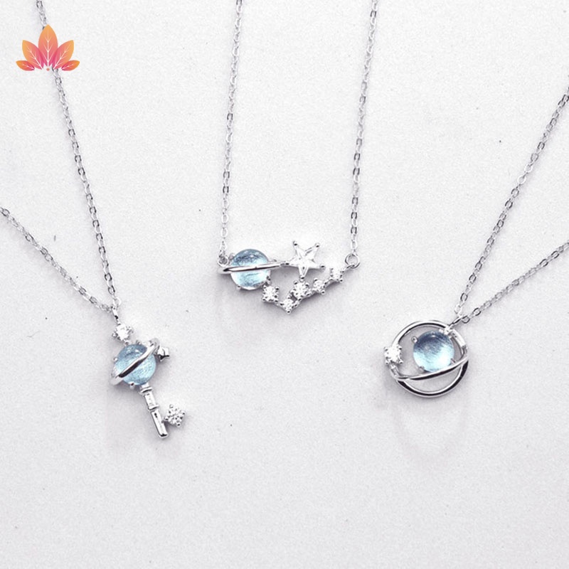 Vòng cổ Mặt Hình Chìa Khóa Hành Tinh Ngôi Sao Ước Mơ JP5