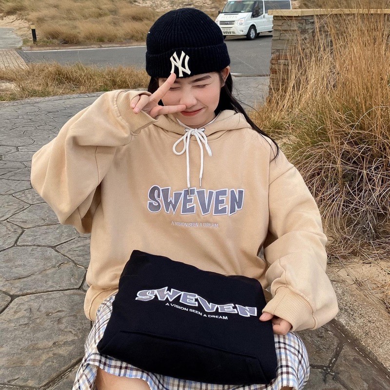 SWEVEN SIGNATURE HOODIE( Áo khoác nón )
