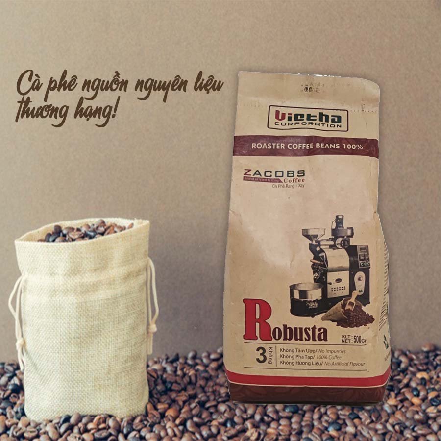 Cà Phê hạt rang ROBUSTA HONEY rang mộc nguyên chất thượng hạng | BigBuy360 - bigbuy360.vn