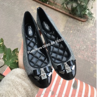 Giày Michael Kors Alice Black/ Silver