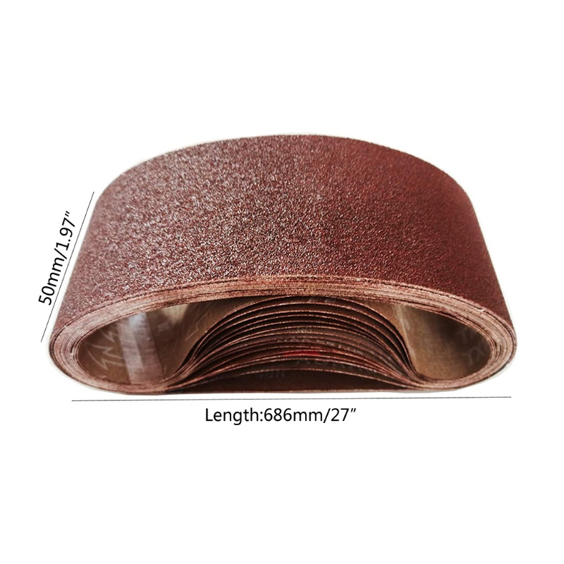 Set 7 Đai Chà Nhám 50x686mm Chất Lượng Cao