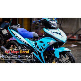 Tem trùm exciter 150 xanh ngọc