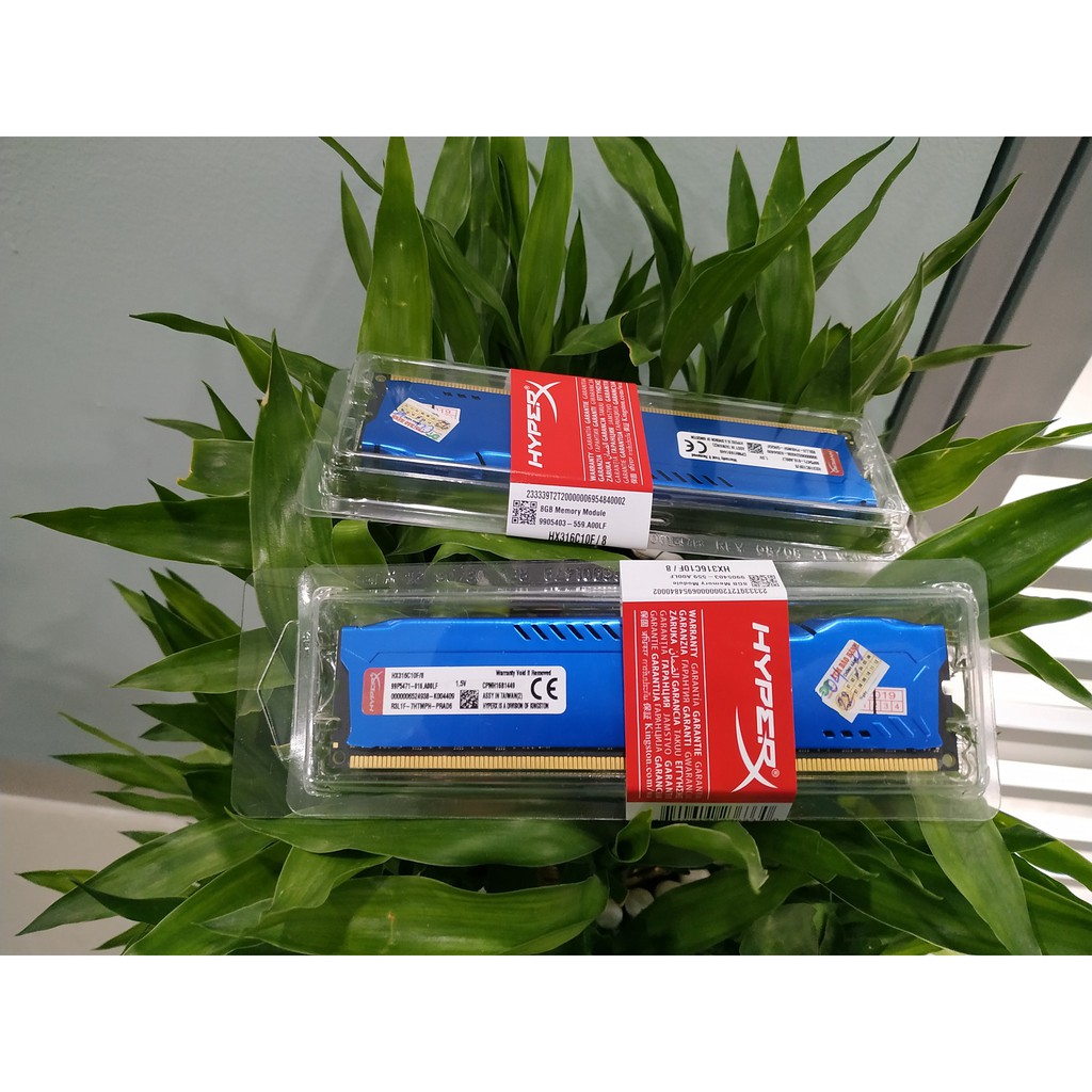 RAM Kingston HyperX Fury 8GB (1x8GB) DDR3 Bus 1600Mhz-Blue (Tản Nhôm) | BigBuy360 - bigbuy360.vn