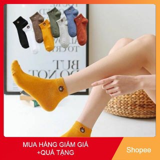 Combo 10 đôi tất nữ hình gấu siêu hot