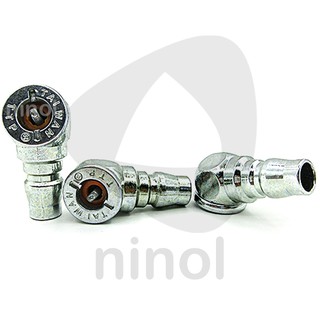 Đầu Bơm Lốp Xe Máy Thao Tác Nhanh – Đầu Bơm Hơi Kim Loại Xi Bền, Dùng Cho Máy Nén Khí