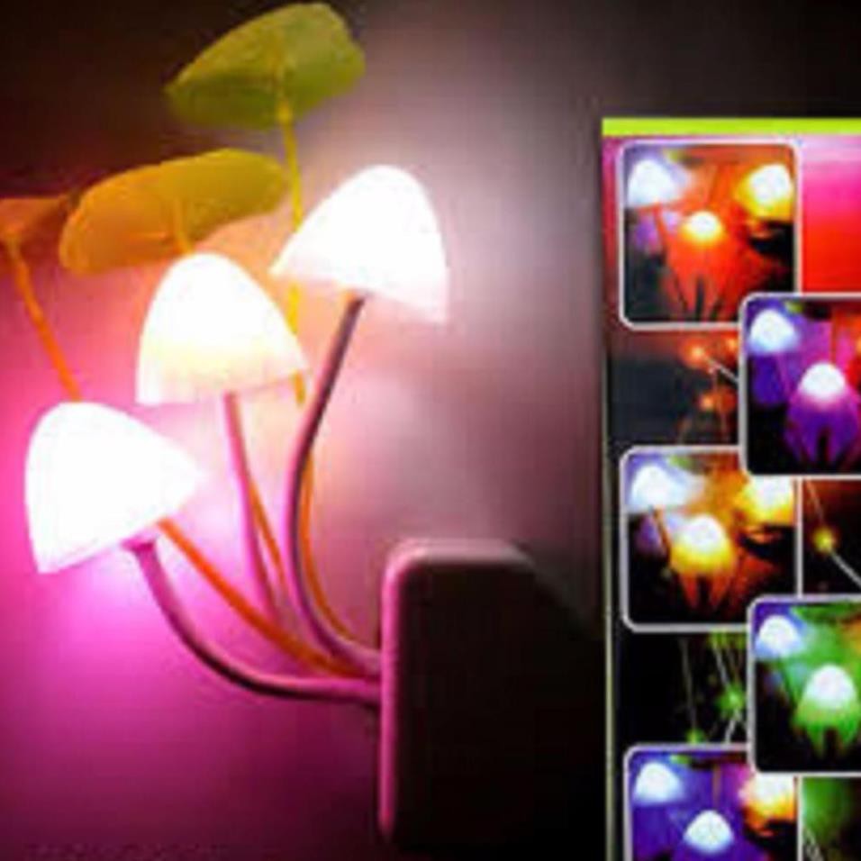 (CÓ HỘP) ĐÈN NGỦ CẢM BIẾN HÌNH CÂY NẤM