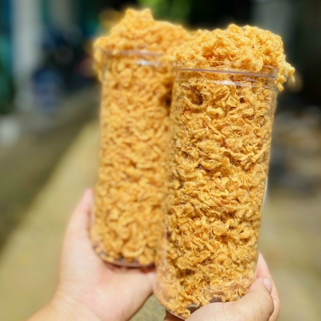 Chà Bông Heo Xù cao cấp - ruốc làm bánh - Lon 300gram