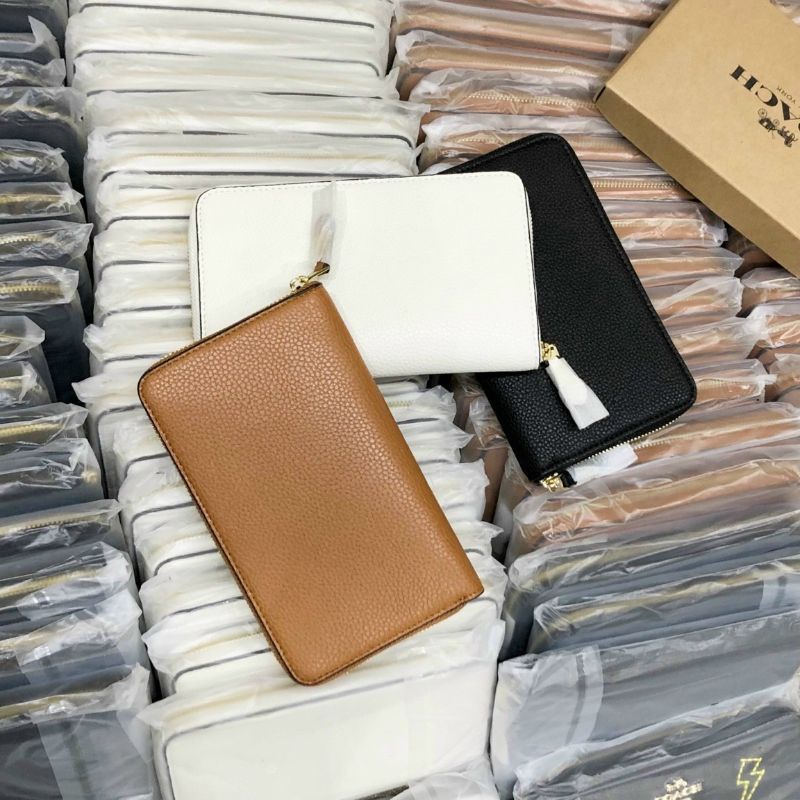 💥Ví Coach Phone Da thật💥Rẻ vô địch