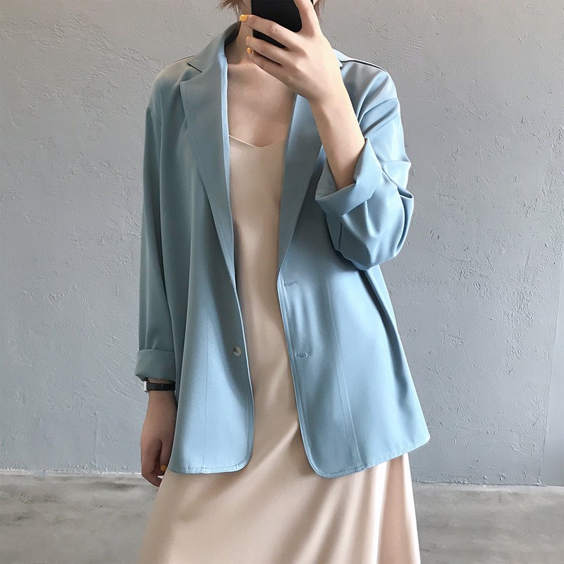 (Hàng Đẹp+Giá tốt lấy review) - ÁO Khoác BLAZER trơn DORY&amp;PONY CASUAL FASHION SUIT – AK131 (2 màu)