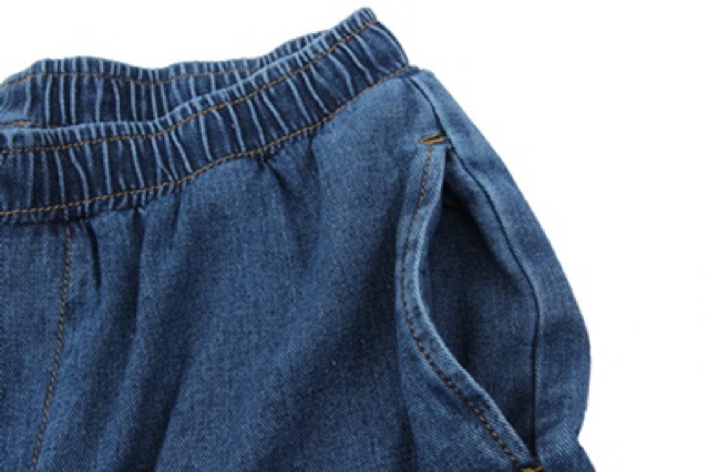 Quần jean baggy big size màu đen, xanh lưng thun size ngoại cỡ 70-100kg1