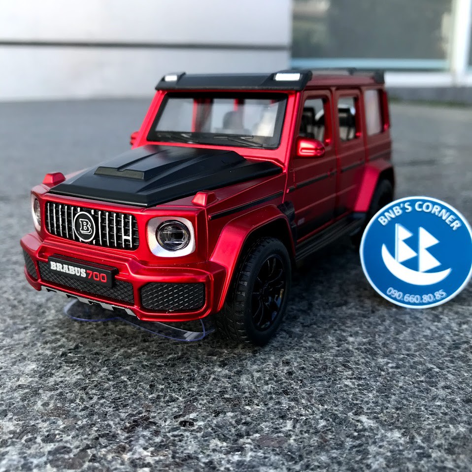 Xe mô hình 1:32 Mercedes-Benz Brabus G700 hãng Double Horses