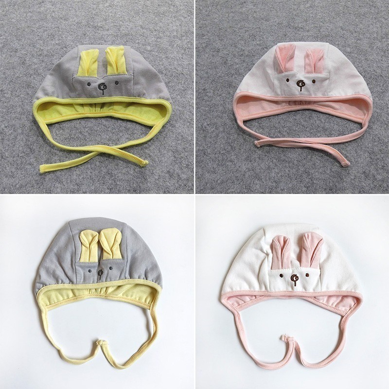 Mũ trùm đầu hình tai thỏ cho bé