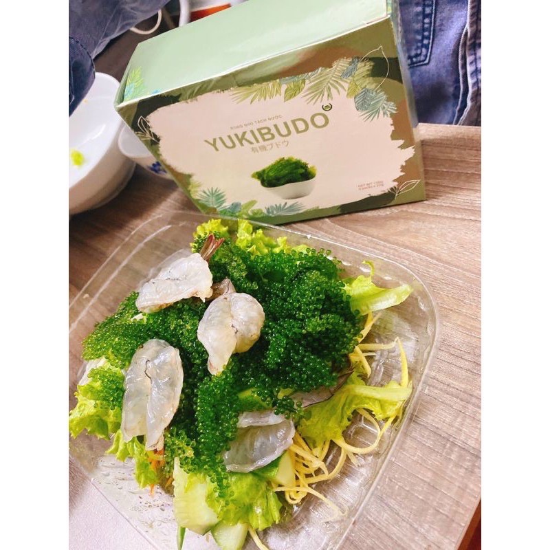 [Chính hãng] Rong Nho tách nước YUKIBUDO Công nghệ Nhật Bản + Tặng kèm sốt mè rang | BigBuy360 - bigbuy360.vn