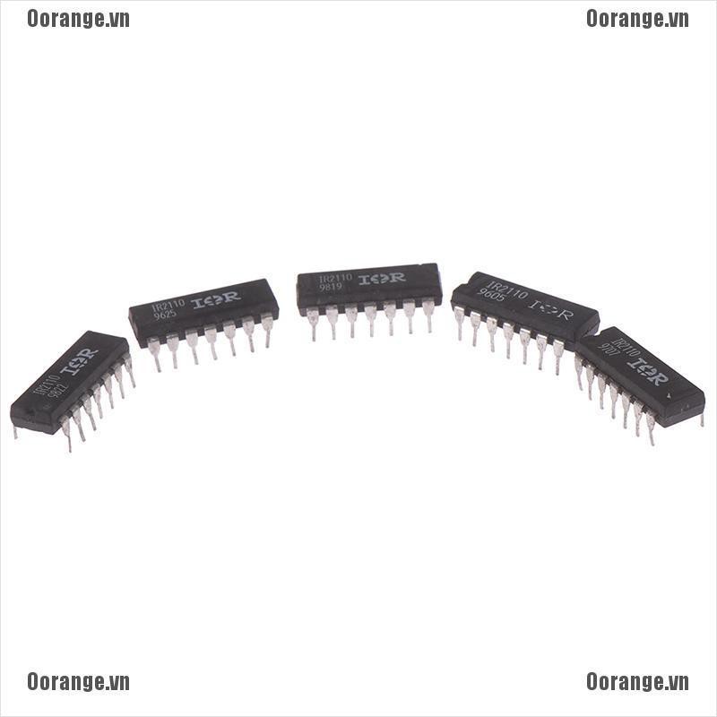 Set 5 chiếc IR2110 DIP14 IR FETS trình điều khiển mới chất lượng cao  Gói hàng bao gồm: