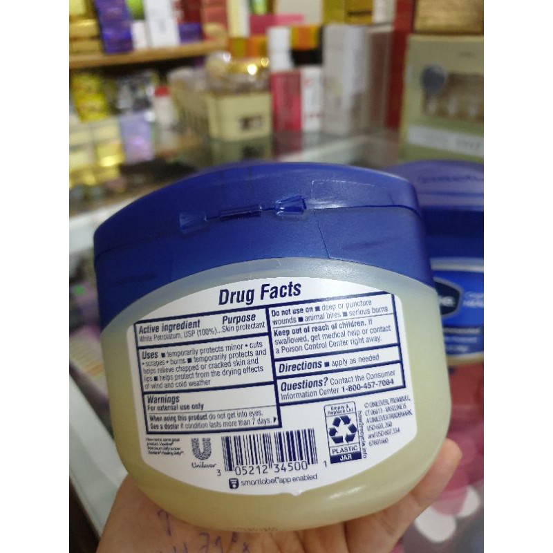 sáp dưỡng ẩn vaseline 368gr