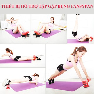 Máy tập cơ bụng, dụng cụ hỗ trợ tập gập bụng giảm mỡ Fansypan - GBB