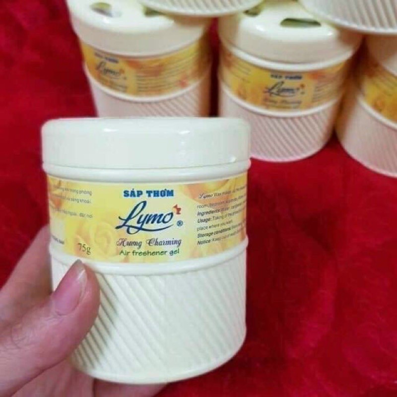 CHÍNH HÃNG Sáp thơm Lymo bỏ tủ ; để xe ô tô ;phòng ngủ;nhà bếp; toles