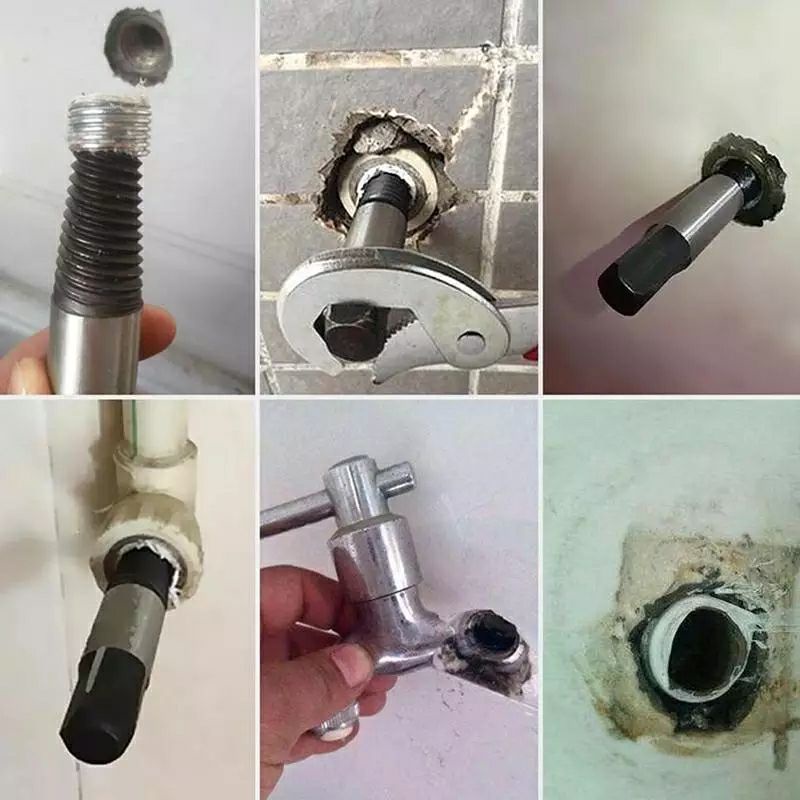 Bộ 5 đầu vặn vít gãy 3 - 18mm - tháo ốc vít gãy